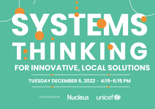 Systems Thinking for Innovative, Local Solutions